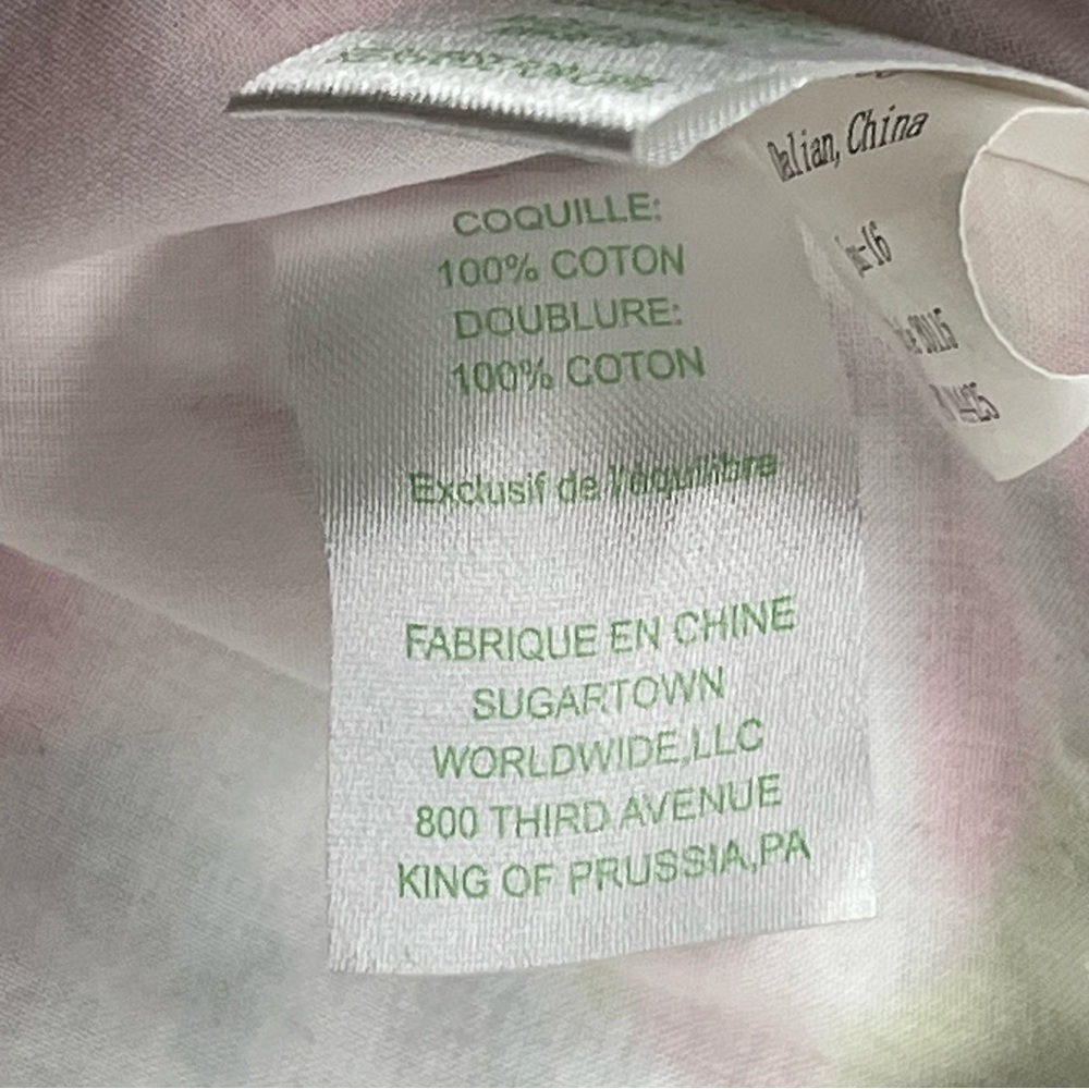 Lilly Pulitzer Cathy Shift Dress Dont Give A Cluck Cotton Resort Pink Green Sz 6 - Picture 11 of 11